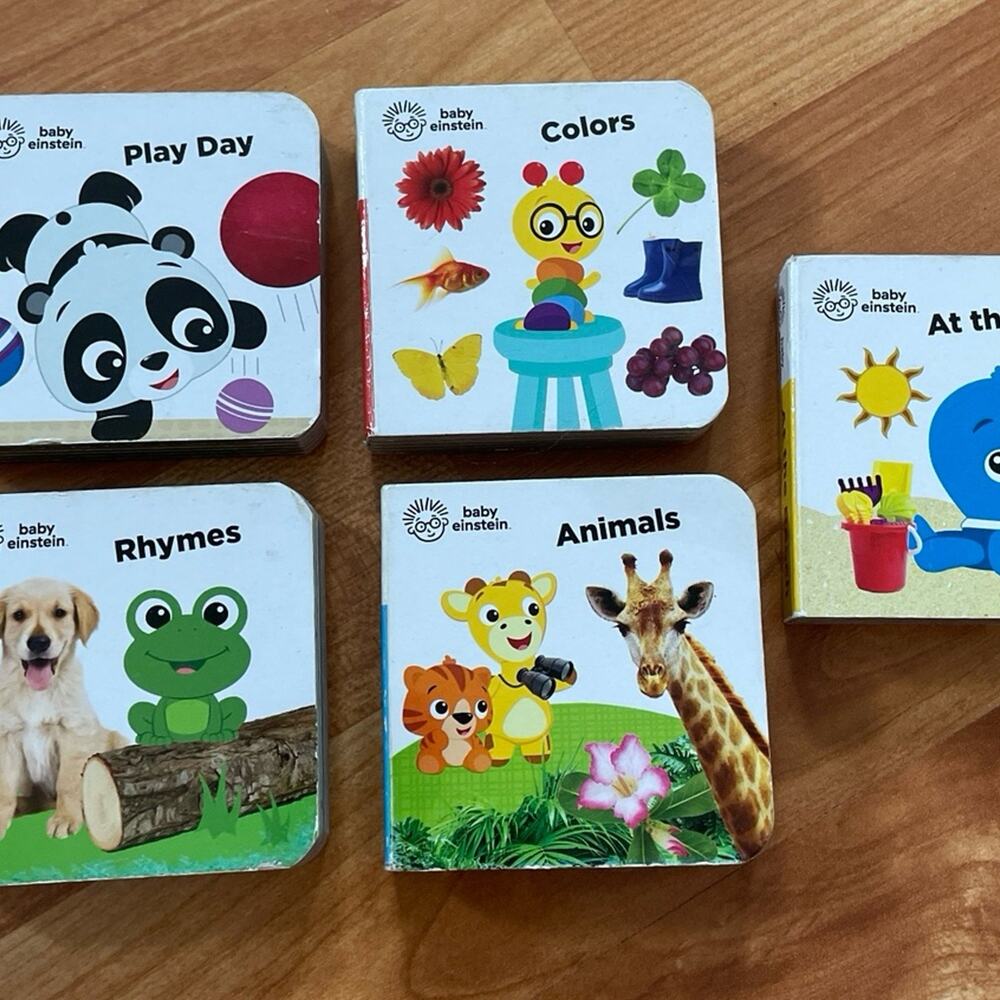 Bundle of 5 Baby Einstein Mini Books